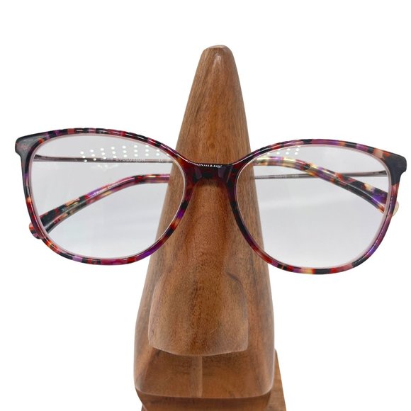 Altaire Evolution Eyeglass Frame Metal Arms Purple Tortoise Color w/ Hard Case - Picture 1 of 12